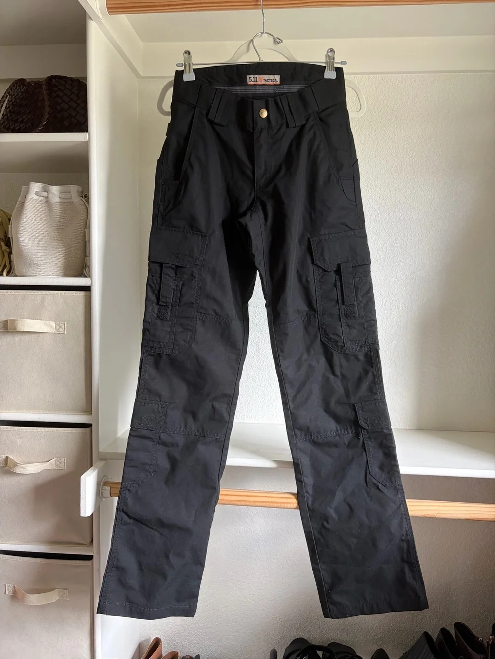 5.11 Tactical Women’s Black Cargo Pants - Workwear Pants